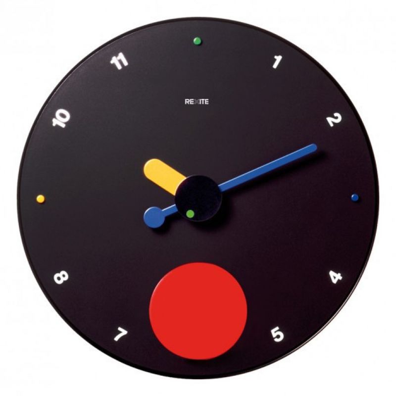 Contrattempo Horloge murale / Pendule Rexite Noir